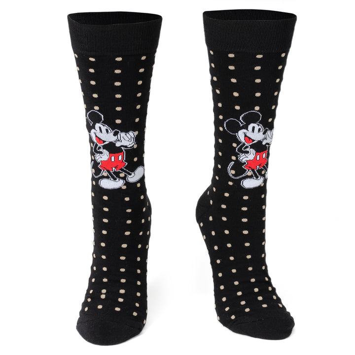 Mickey Mouse Dot Socks Image 4