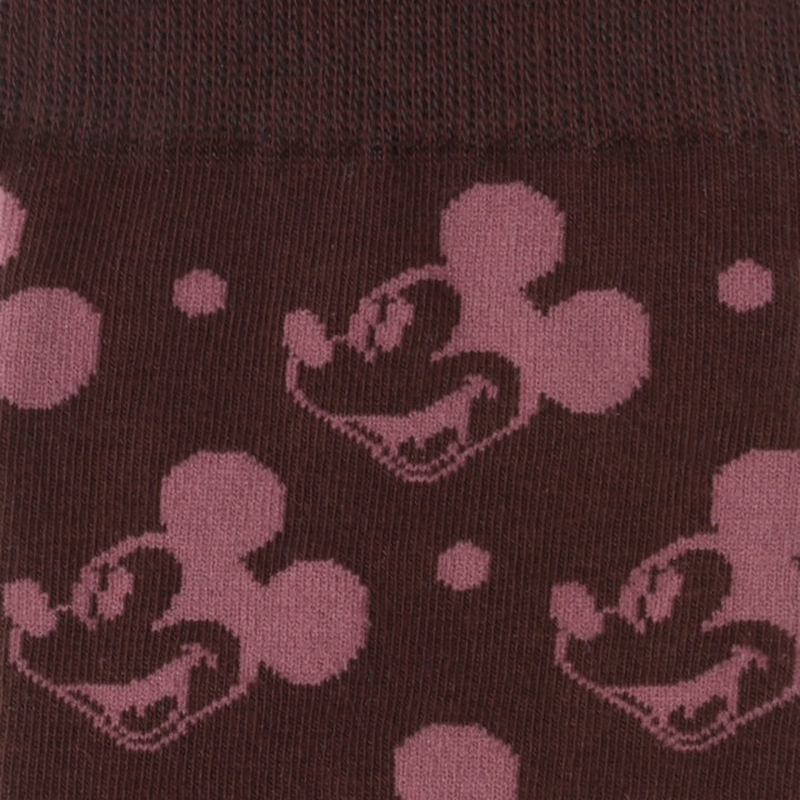 Mickey Dot Red Men's Socks Image 3