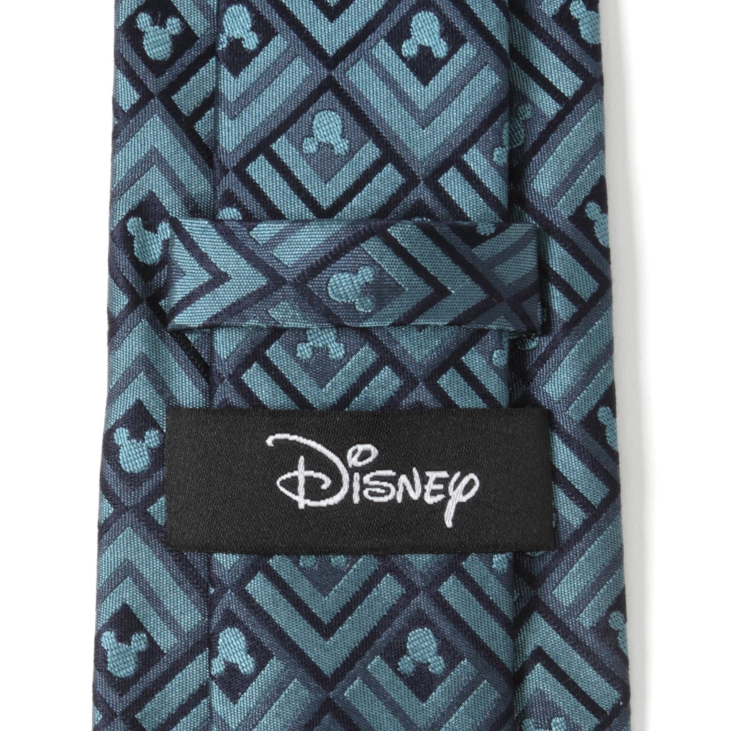 Mickey Diamond Teal Men's Tie Image 4