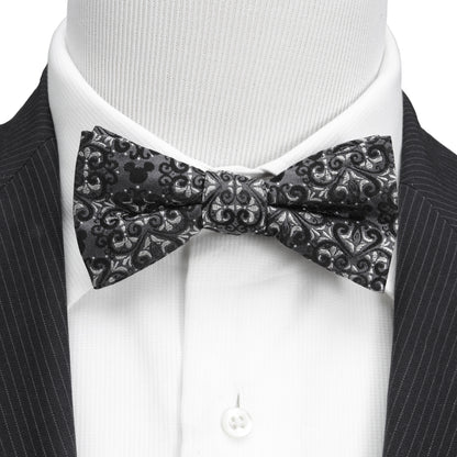 Mickey Mouse Damask Pocket Square and Bow Tie Gift Set Image 3