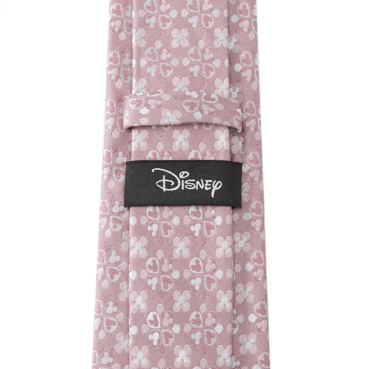 Mickey Mouse Silhouette Blossom Pink Men's Tie Image 4