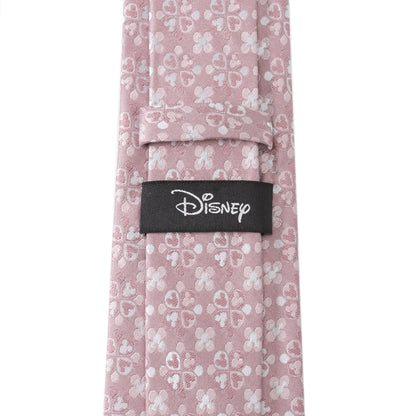 Mickey Mouse Silhouette Blossom Pink Men's Tie Image 4