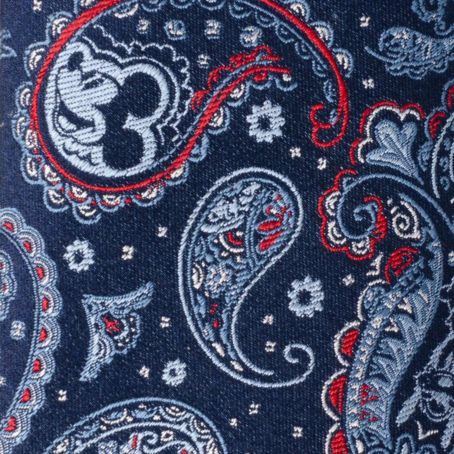 Mickey and Friends Paisley Blue Multi Men's Tie Image 4