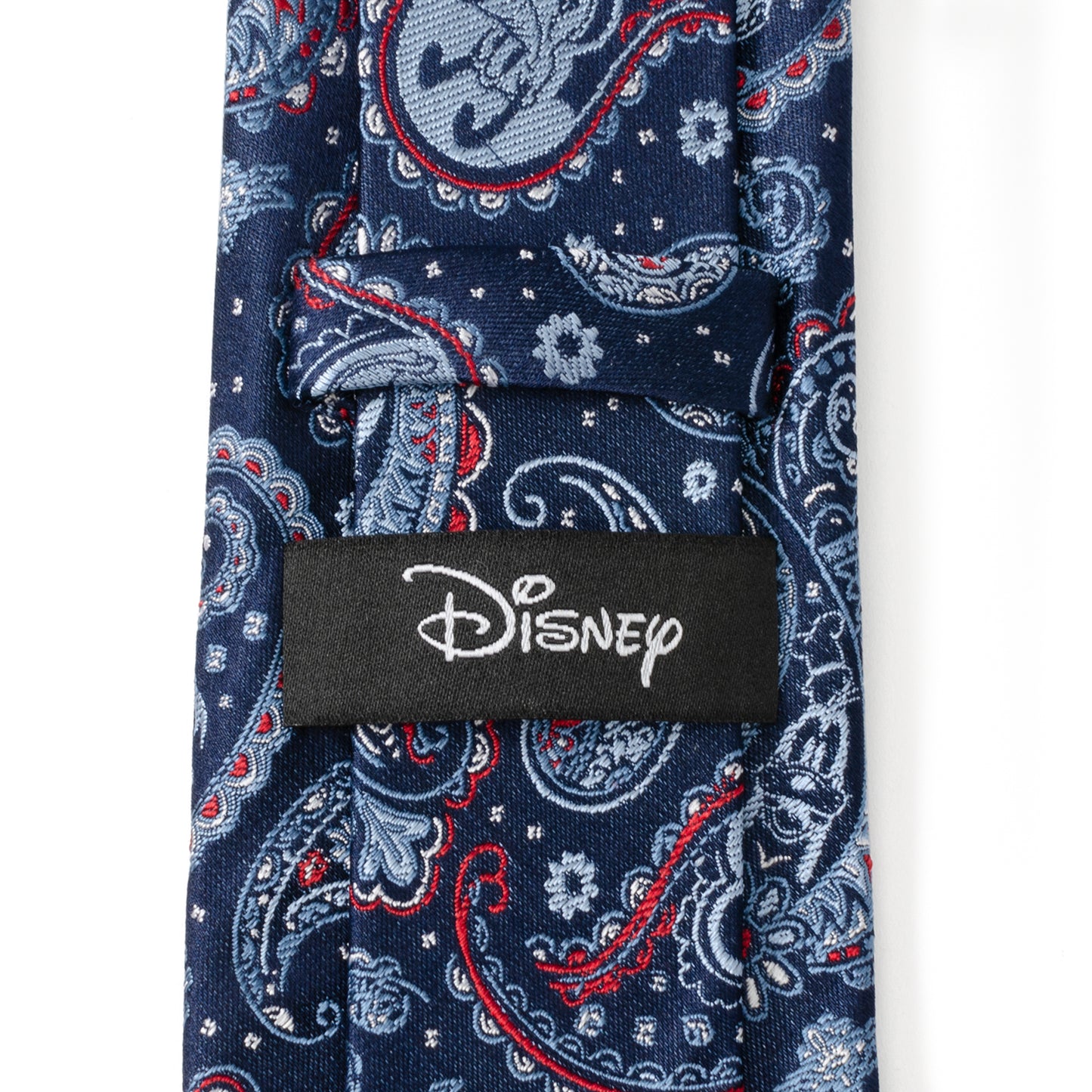 Mickey and Friends Paisley Blue Multi Men's Tie Image 5