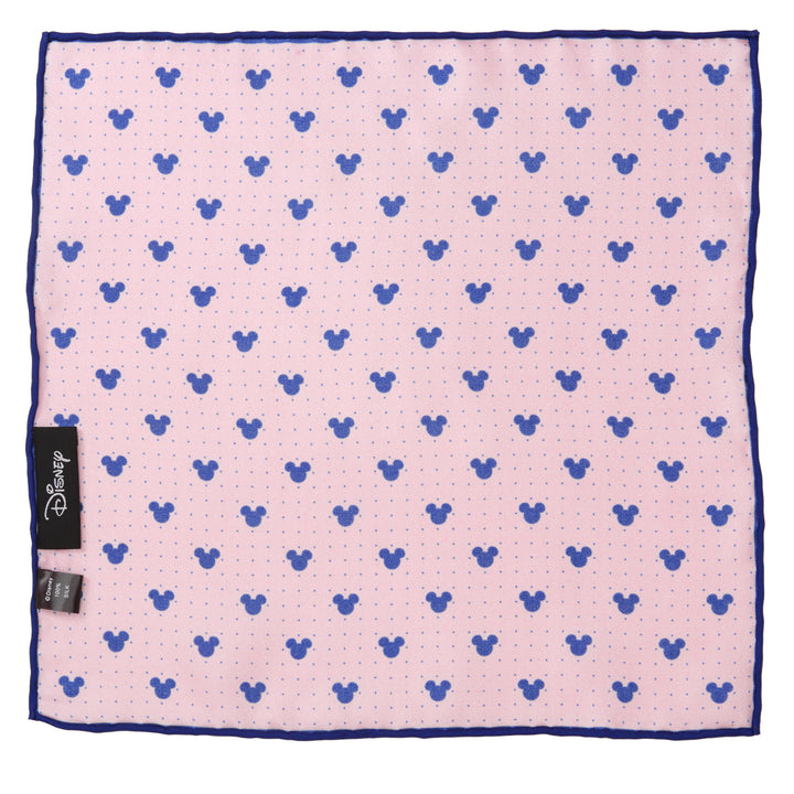 Mickey Mouse Dot Pink Pocket Square Image 2