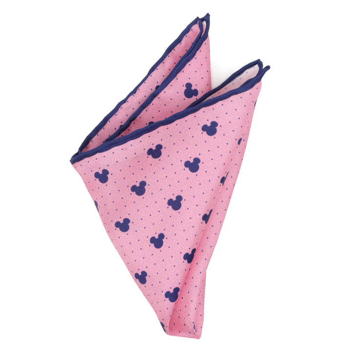 Mickey Mouse Dot Pink Pocket Square Image 3