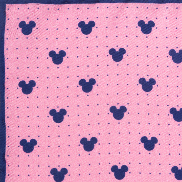 Mickey Mouse Dot Pink Pocket Square Image 5