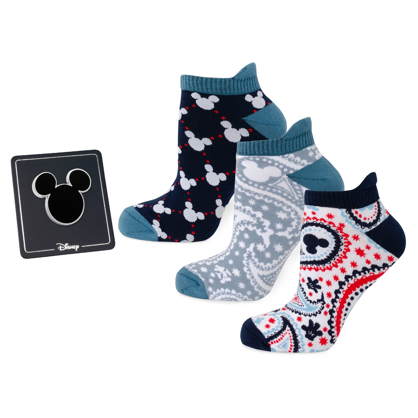 Mickey Mouse Silhouette Black Gift Set Image 1