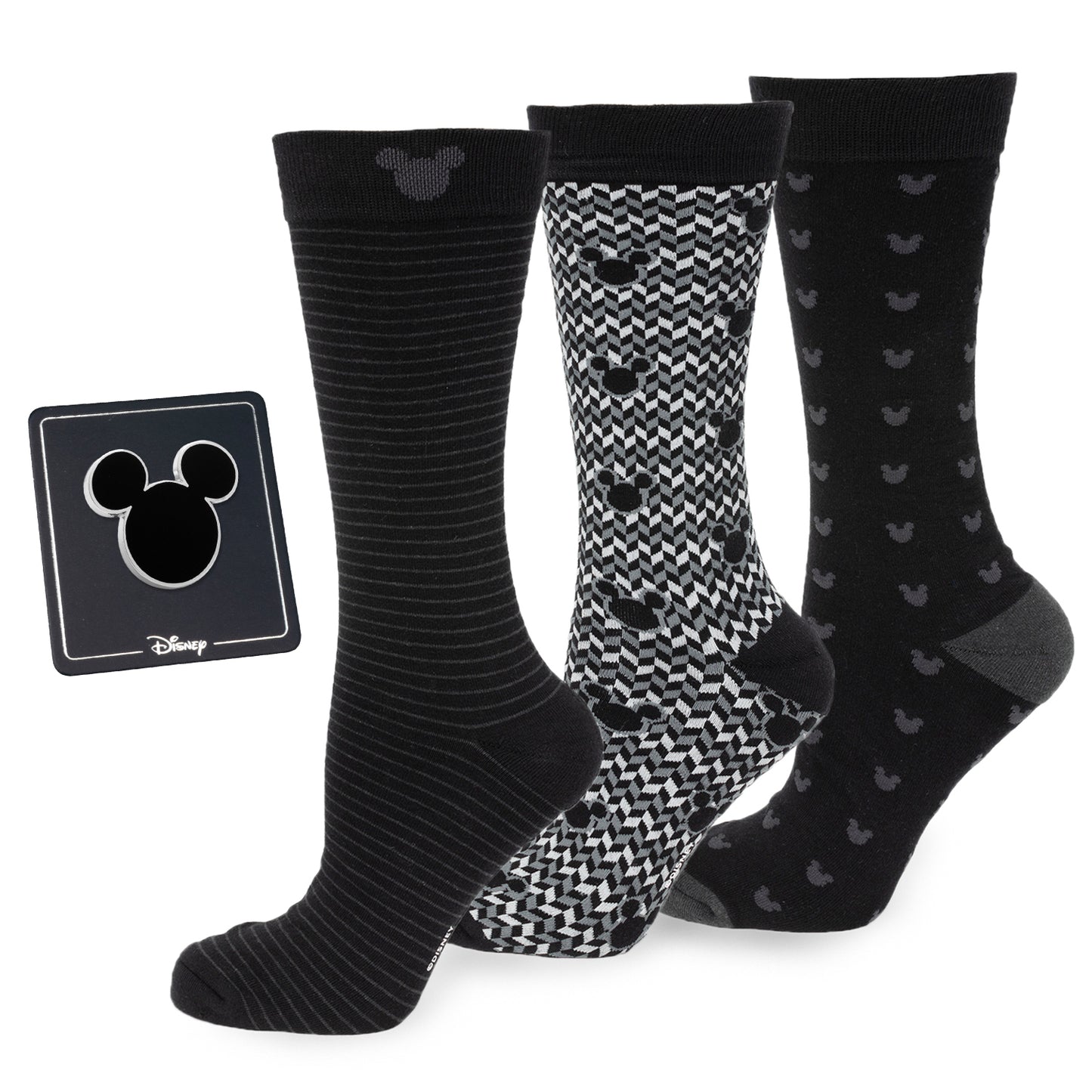 Mickey Mouse Silhouette Black Gift Set Image 1