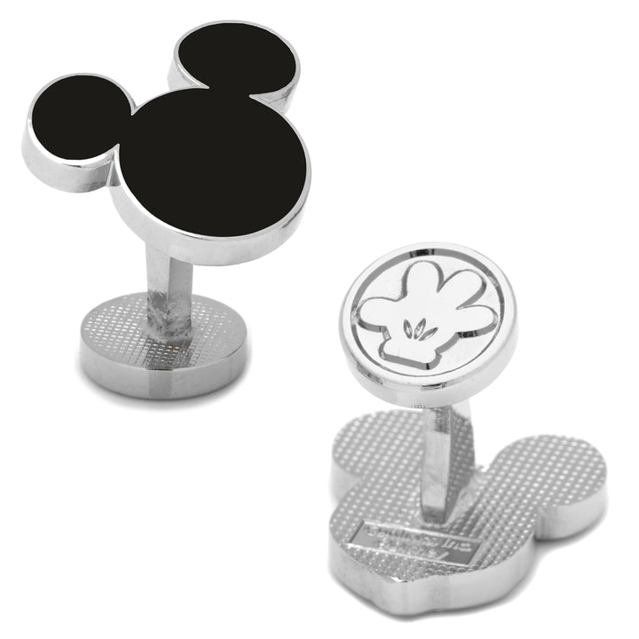 Mickey Mouse Silhouette Cufflinks and Tie Bar Gift Set Image 7