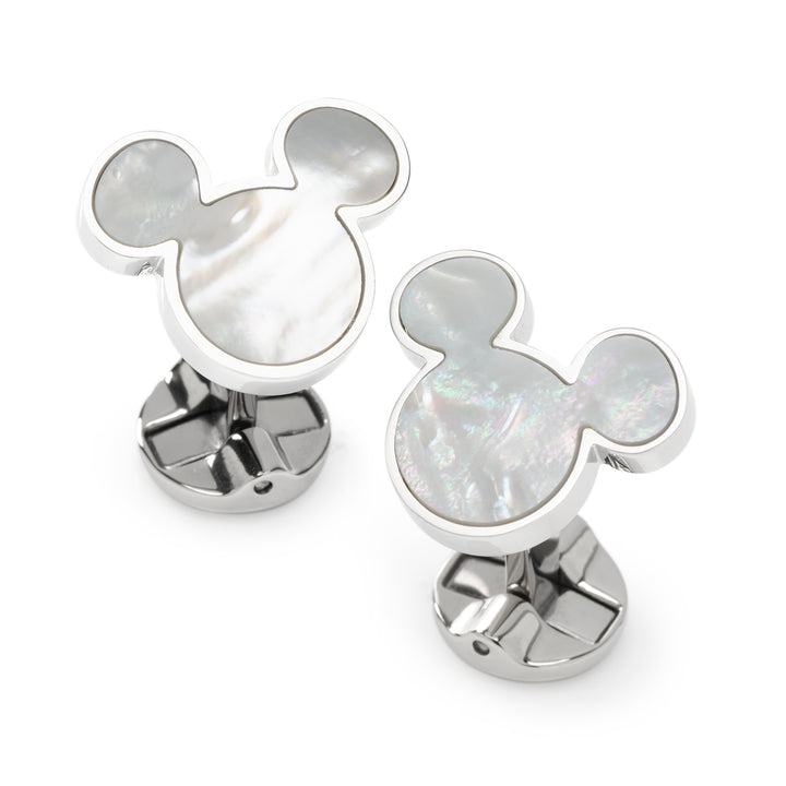 Mickey Mouse Mother of Pearl Cufflinks Image 2