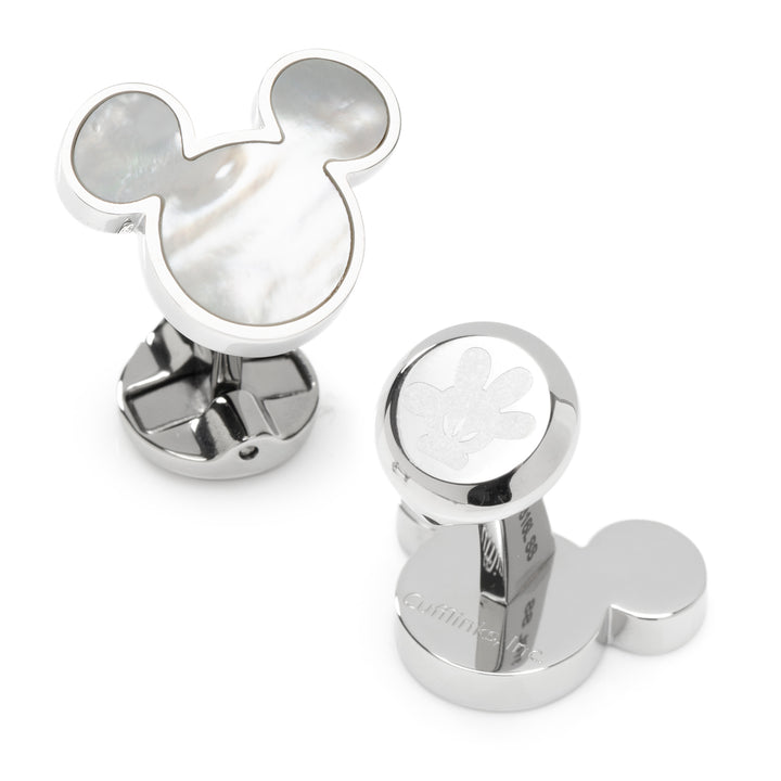 Mickey Mouse Mother of Pearl Cufflinks Image 1