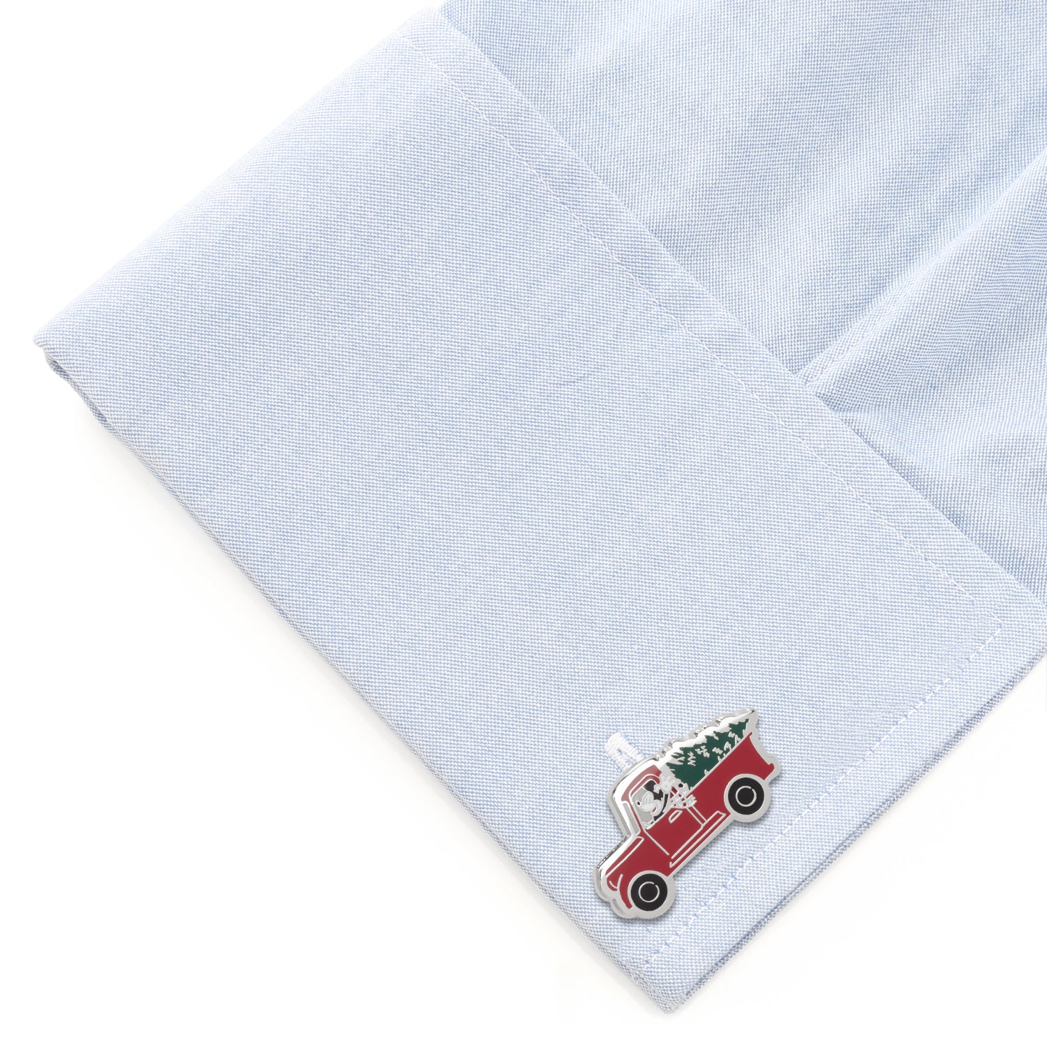 Mickey Mouse Holiday Truck Cufflinks Image 3