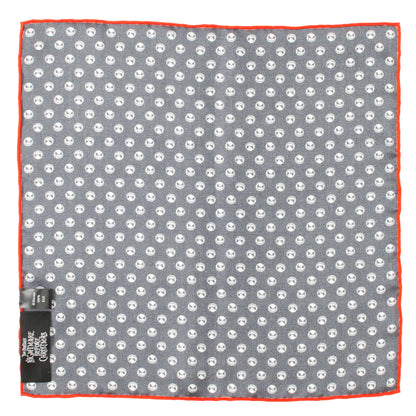 Jack Skellington Men's Black Pocket Square Image 4