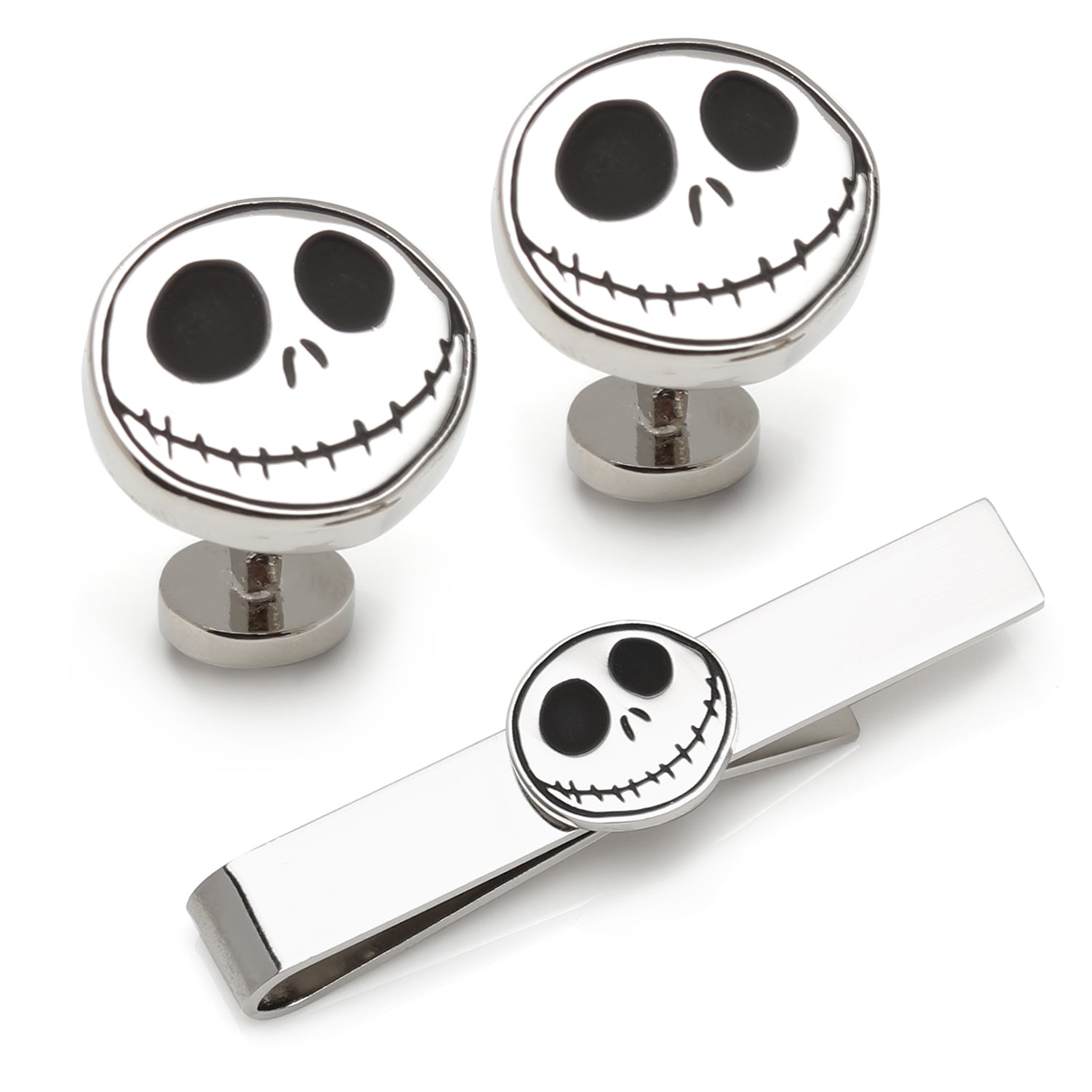 Nightmare Before Christmas Cufflinks and Tie Bar Gift Set Image 1