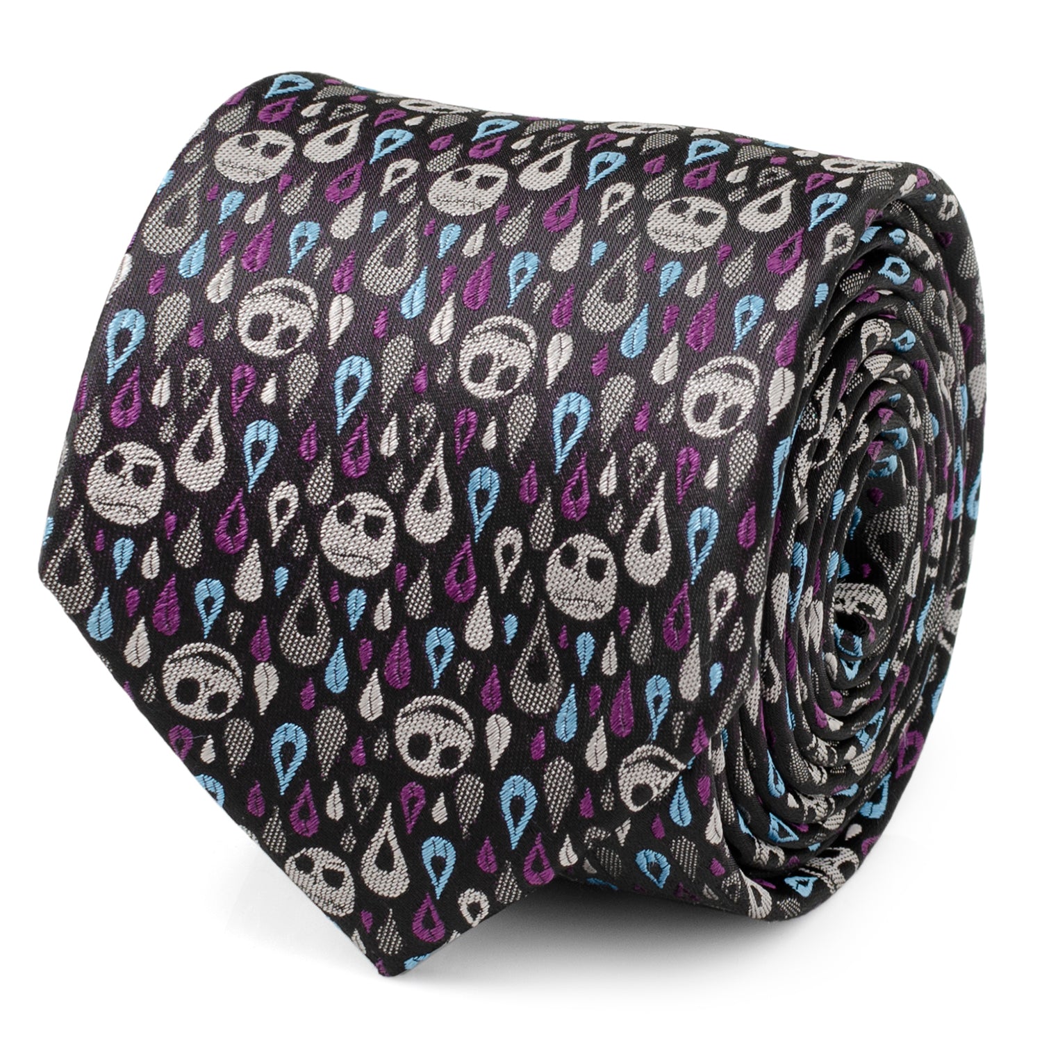 Disney - Nightmare Before Christmas - Jack Skellington Patterned Men's Tie Image 1