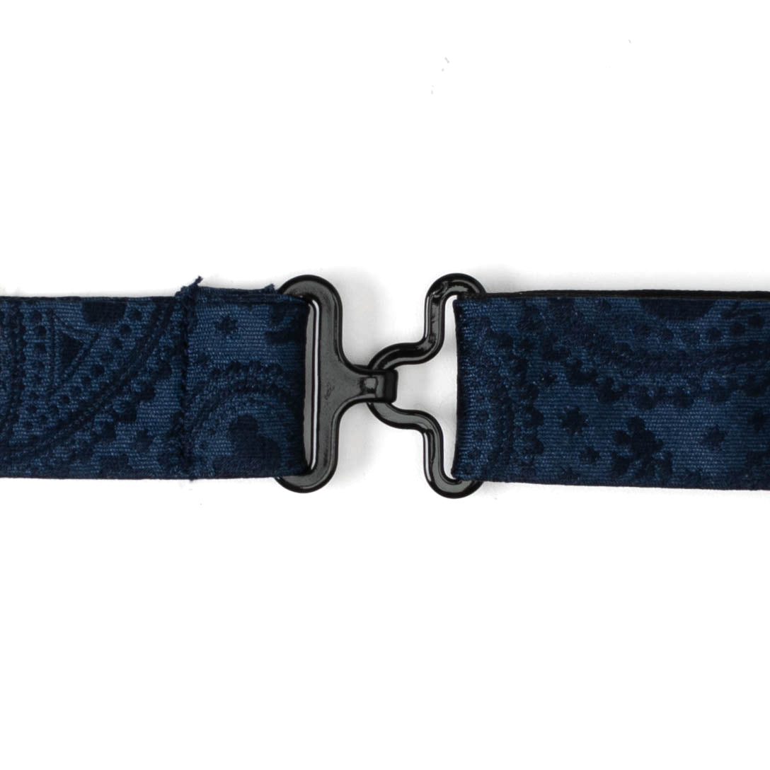 Mickey Mouse Navy Paisley Bow Tie Image 4