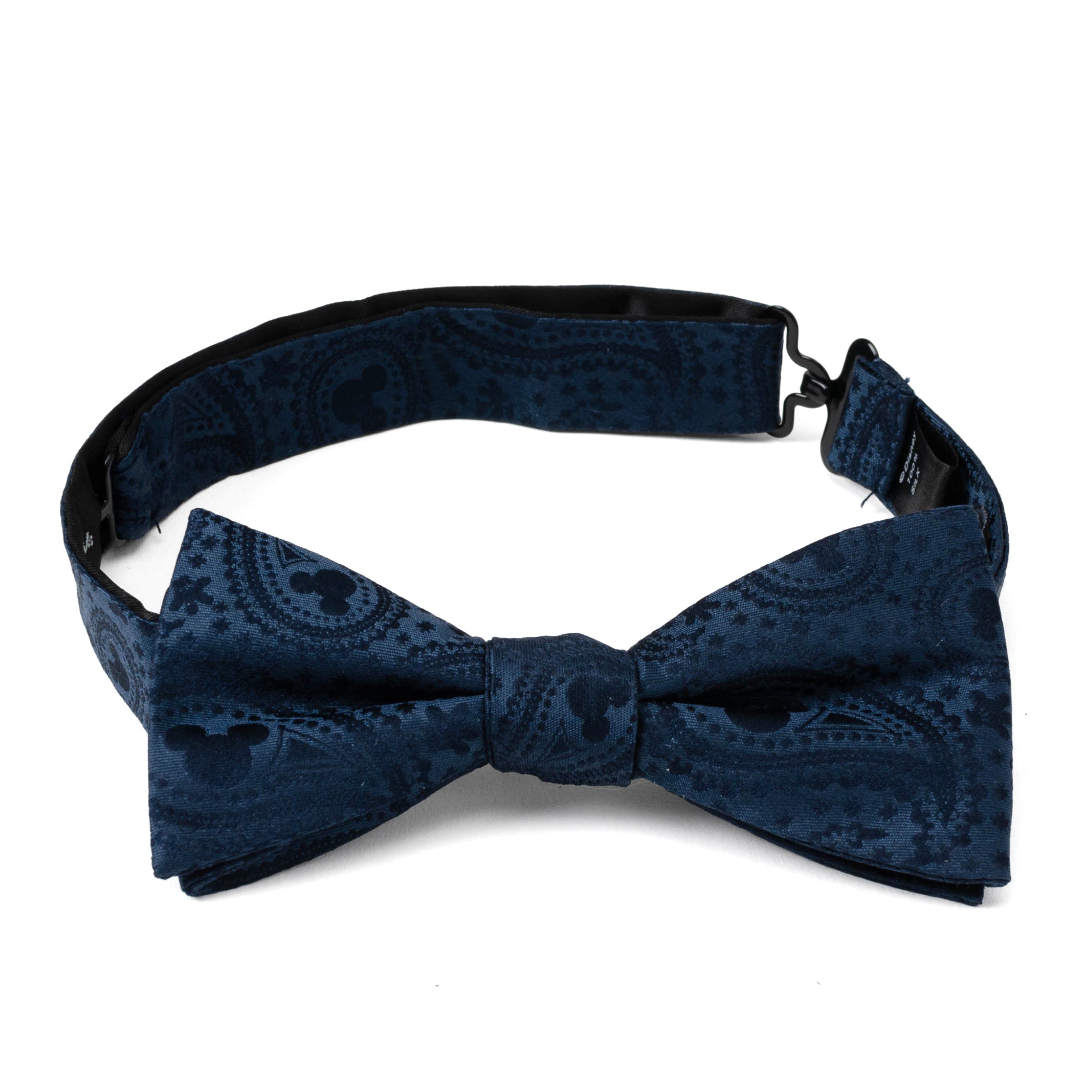 Mickey Mouse Navy Paisley Bow Tie Image 5