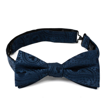 Mickey Mouse Navy Paisley Bow Tie Image 5