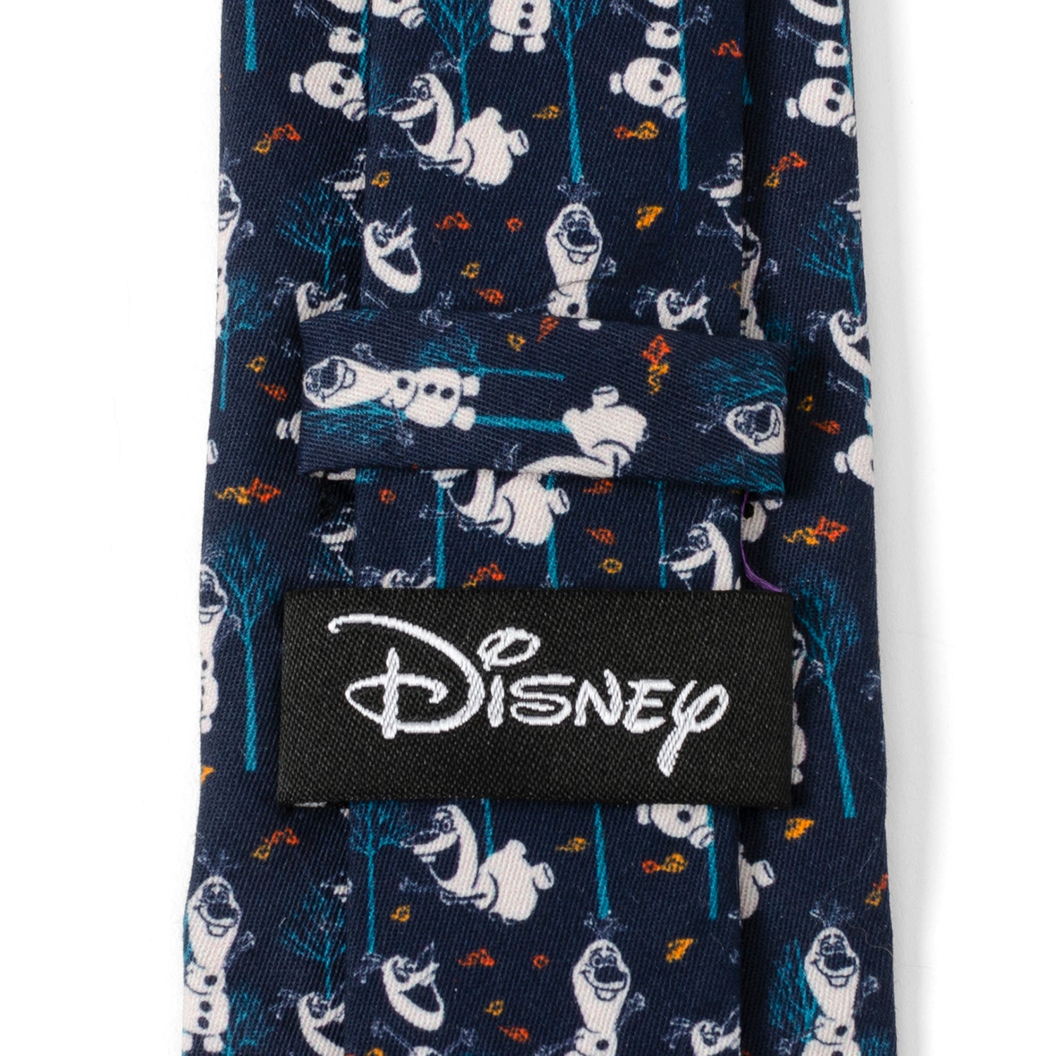 Olaf Navy Pattern Men's Tie Image 5