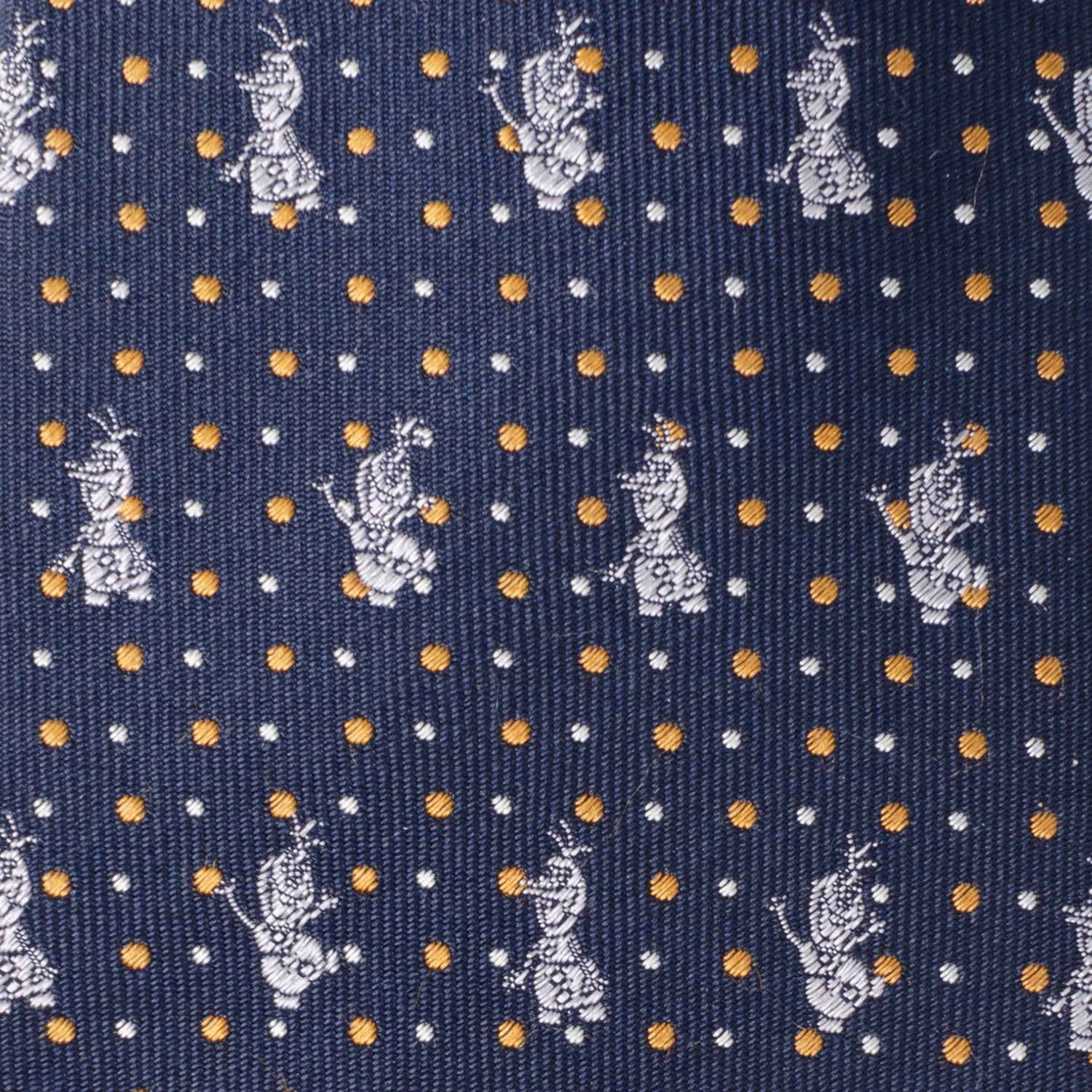 Olaf Dot Motif Men's Tie Image 4