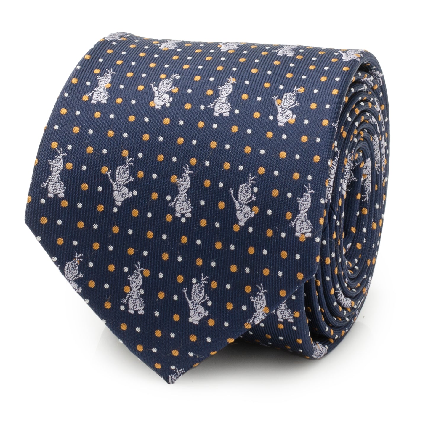 Olaf Dot Motif Men's Tie Image 1