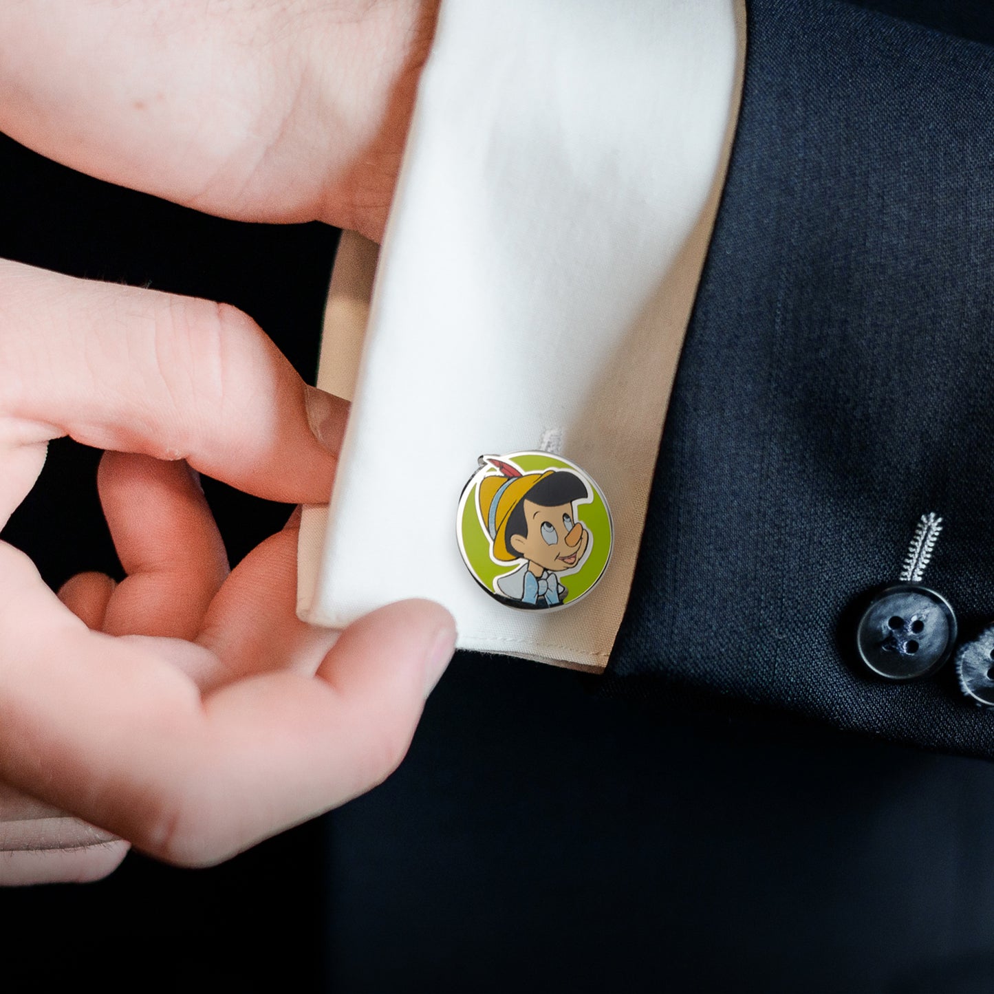 Pinocchio Cufflinks Image 4