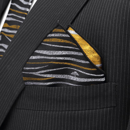 Pride Lands Black Pocket Square Image 4