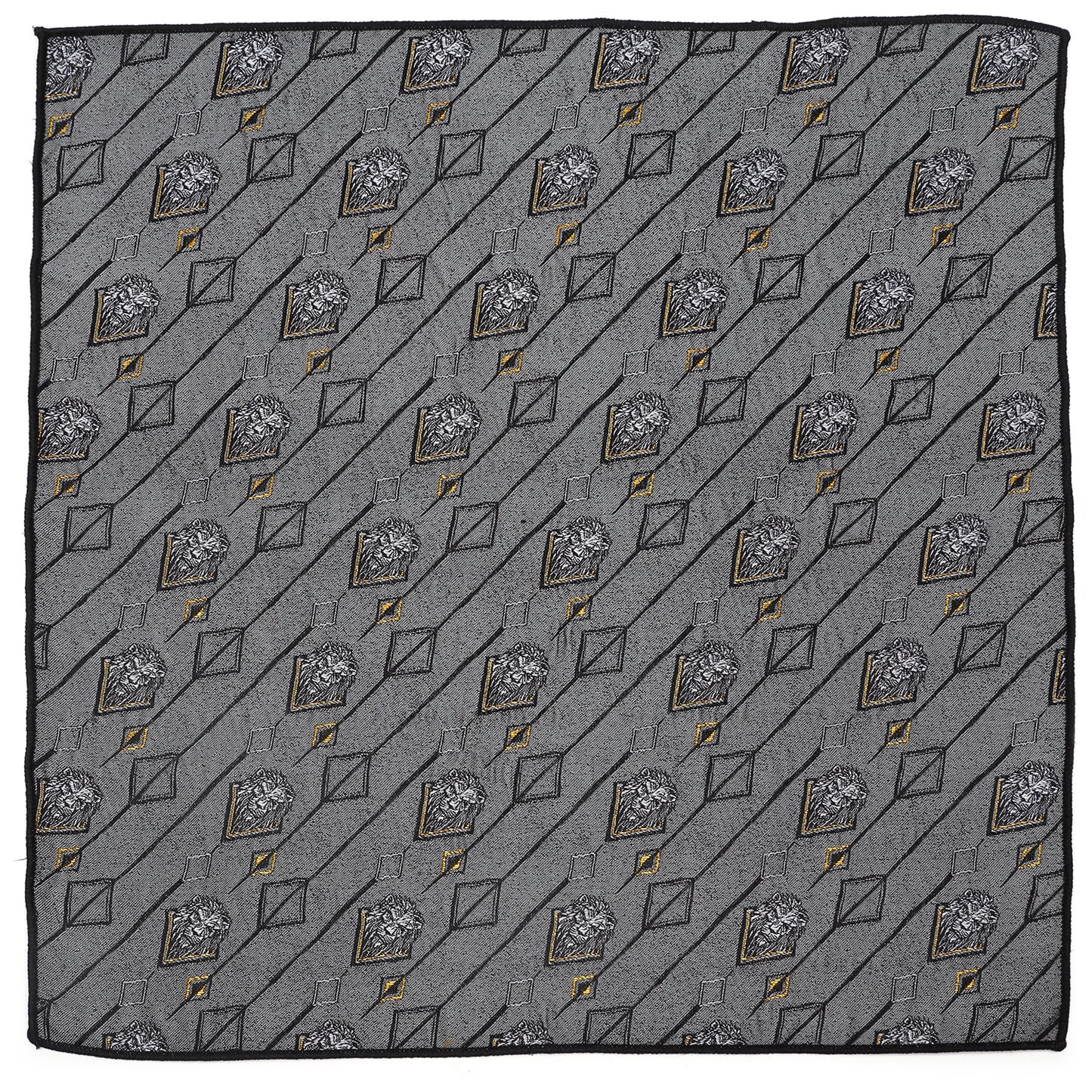 Scar Gray Pocket Square Image 1