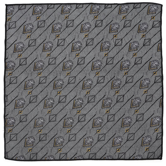 Scar Gray Pocket Square Image 1