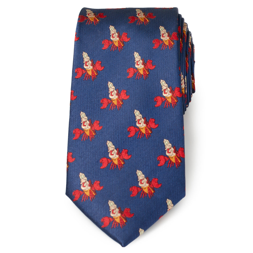 Sebastian Hidden Message Blue Men's Tie Image 4