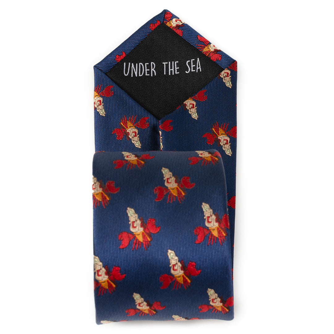 Sebastian Hidden Message Blue Men's Tie Image 8