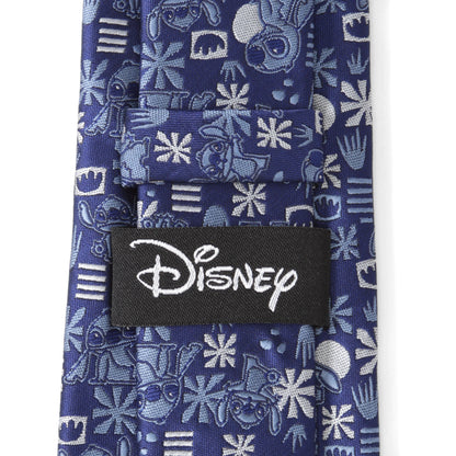 Stitch Blue Tropical Mens Tie Image 4