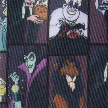 Disney Villains Dark Men's Tie Image 4