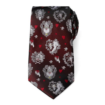 Villains "Happily Never After "Black Men's Tie Image 4