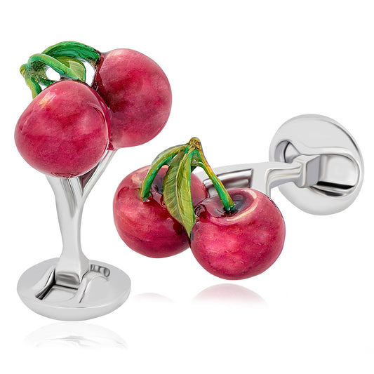 "The Pacha" Cherry Cufflinks Image 1