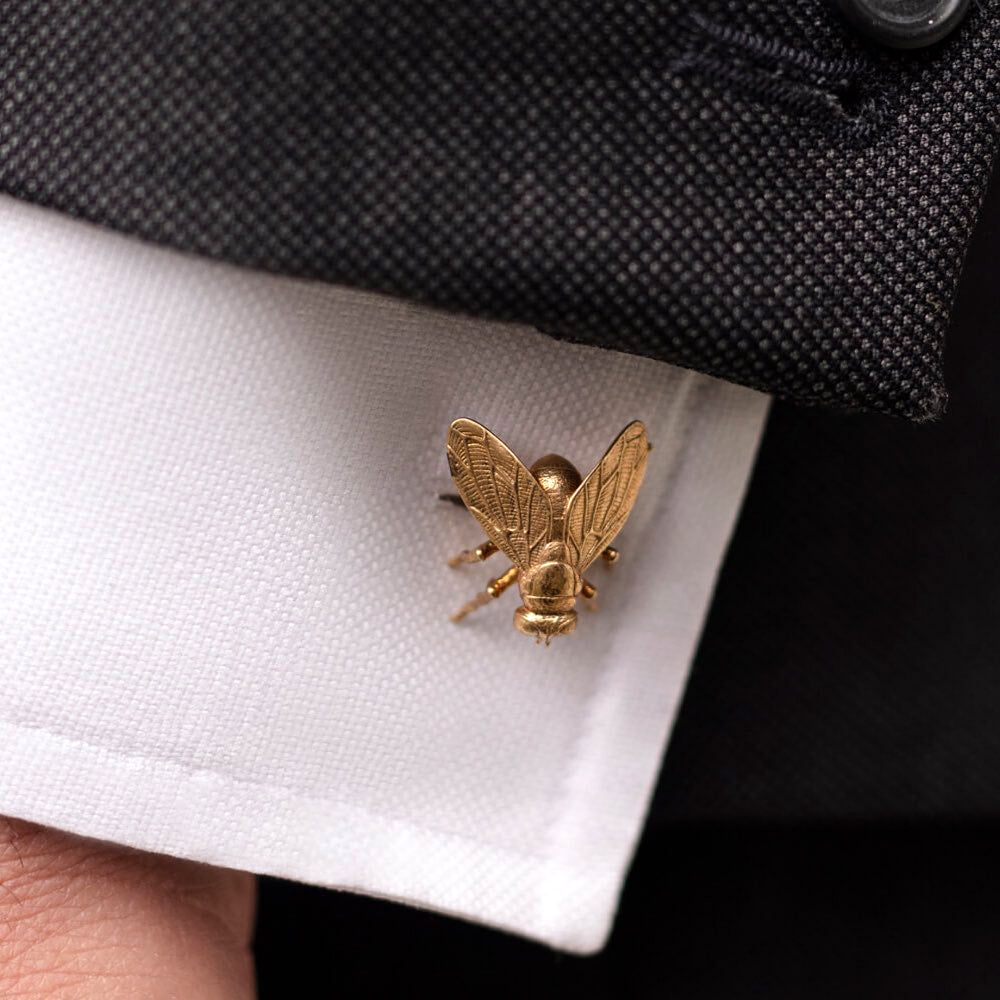 "The Goldblum" Fly Cufflinks Image 5