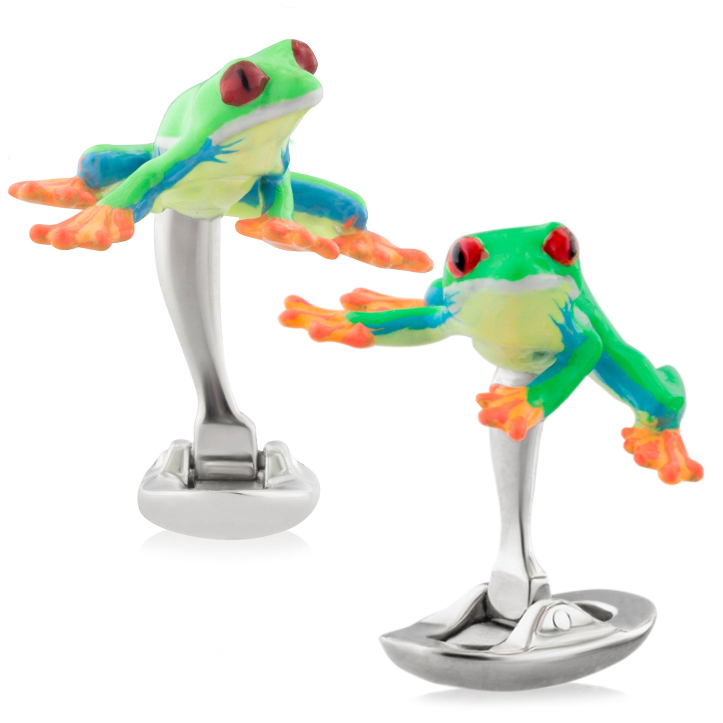 "The Red-Eye" Tree Frog Cufflinks Image 1