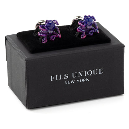 "Sixteen Legs" Octopus Cufflinks Image 3