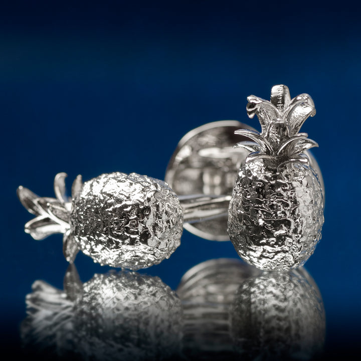 Las Piñas in Silver Cufflinks Image 3