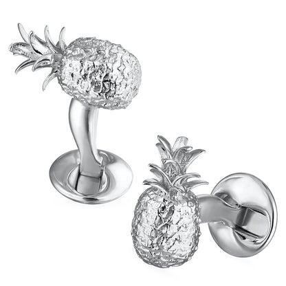 Las Piñas in Silver Cufflinks Image 1