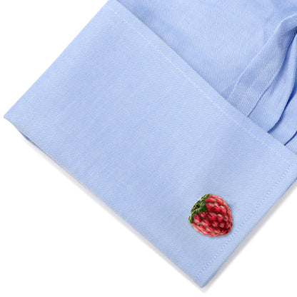 "The Sweet Tarts" Raspberry Cufflinks Image 3