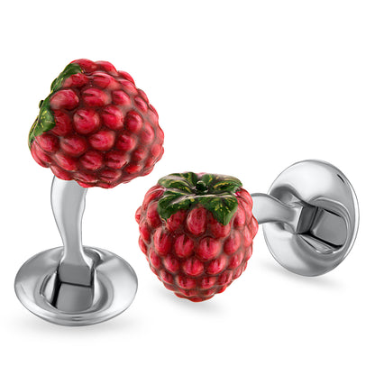 "The Sweet Tarts" Raspberry Cufflinks Image 1