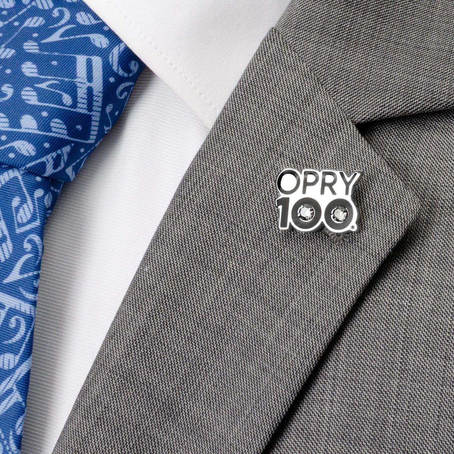 Grand Ole Opry 100th Anniversary Stainless Steel Lapel Pin Image 2