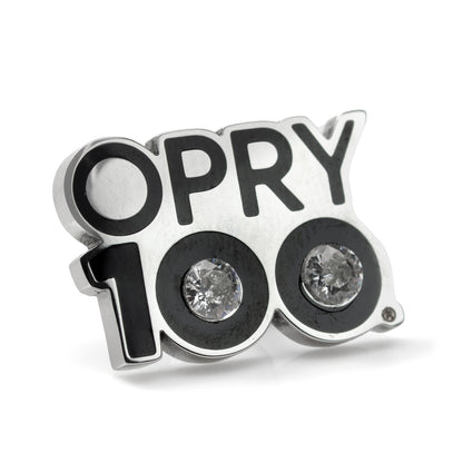 Grand Ole Opry 100th Anniversary Stainless Steel Lapel Pin Image 1