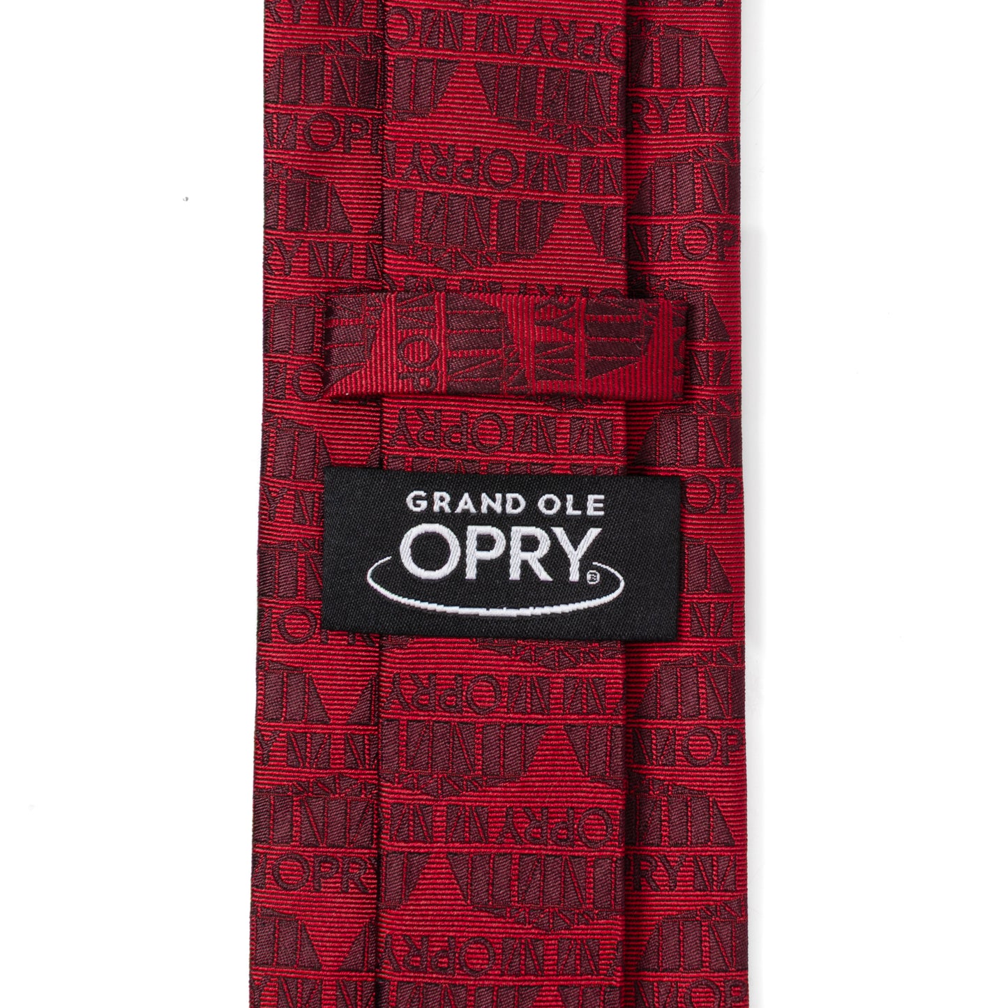 Grand Ole Opry Auditorium Red Men's Tie  Image 4