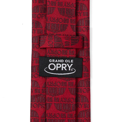 Grand Ole Opry Auditorium Red Men's Tie  Image 4