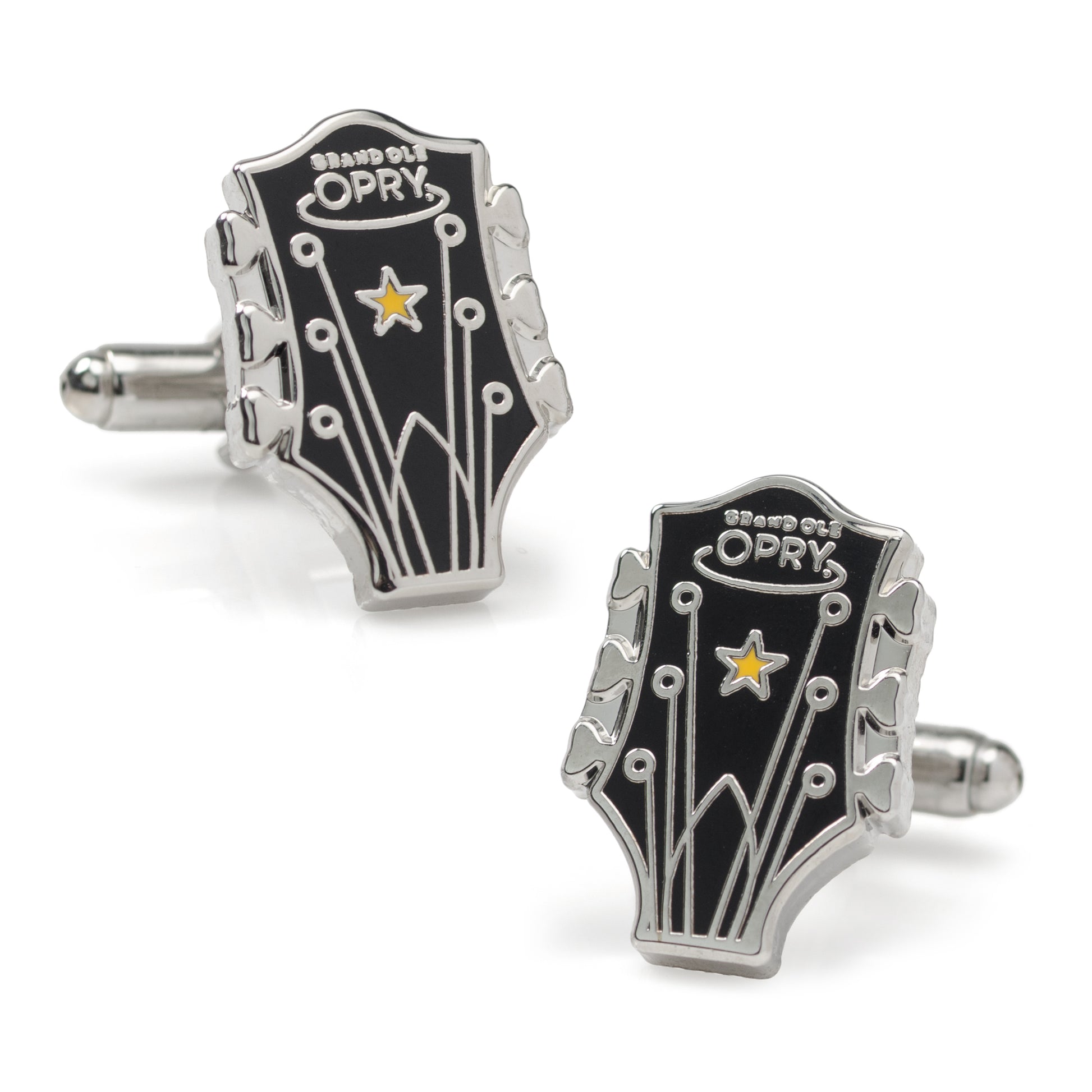 Grand Ole Opry Guitar Cufflinks Image 1