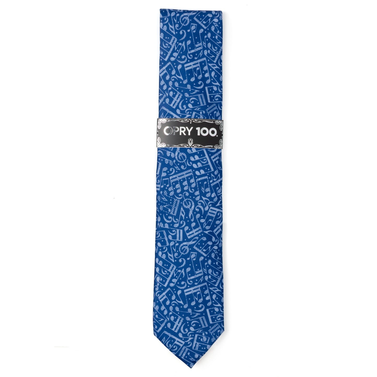 Grand Ole Opry Musical Blue Men's Tie Image 6