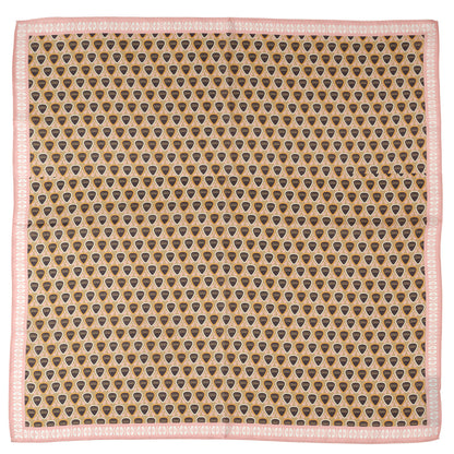 Grand Ole Opry Pink Multi Satin Handkerchief Scarf Image 1